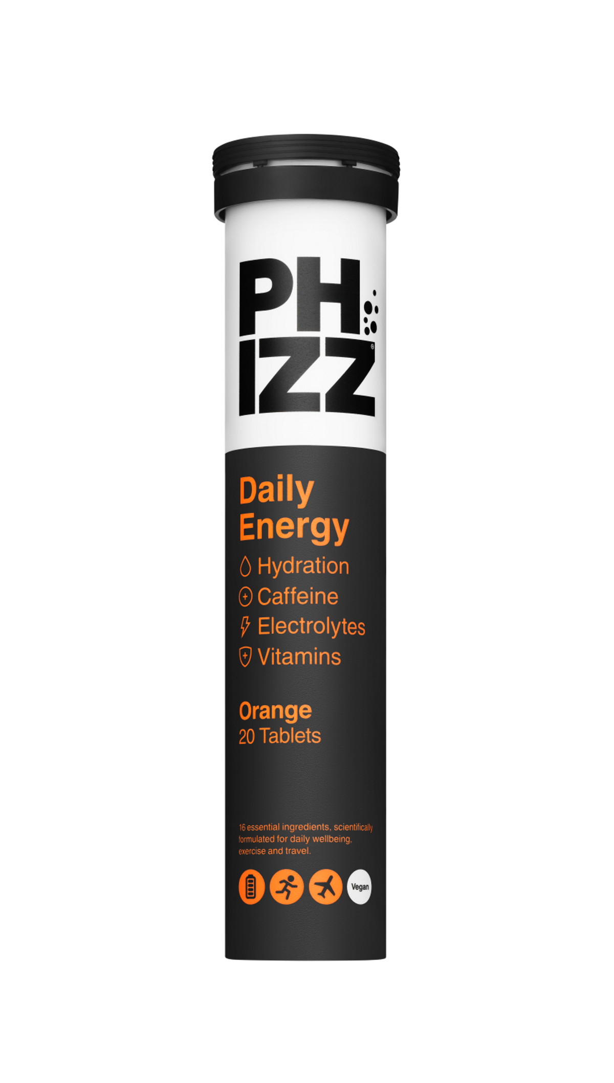 Phizz Daily Energy tablets offer hydration, caffeine, B-vitamins and eco-conscious packaging
