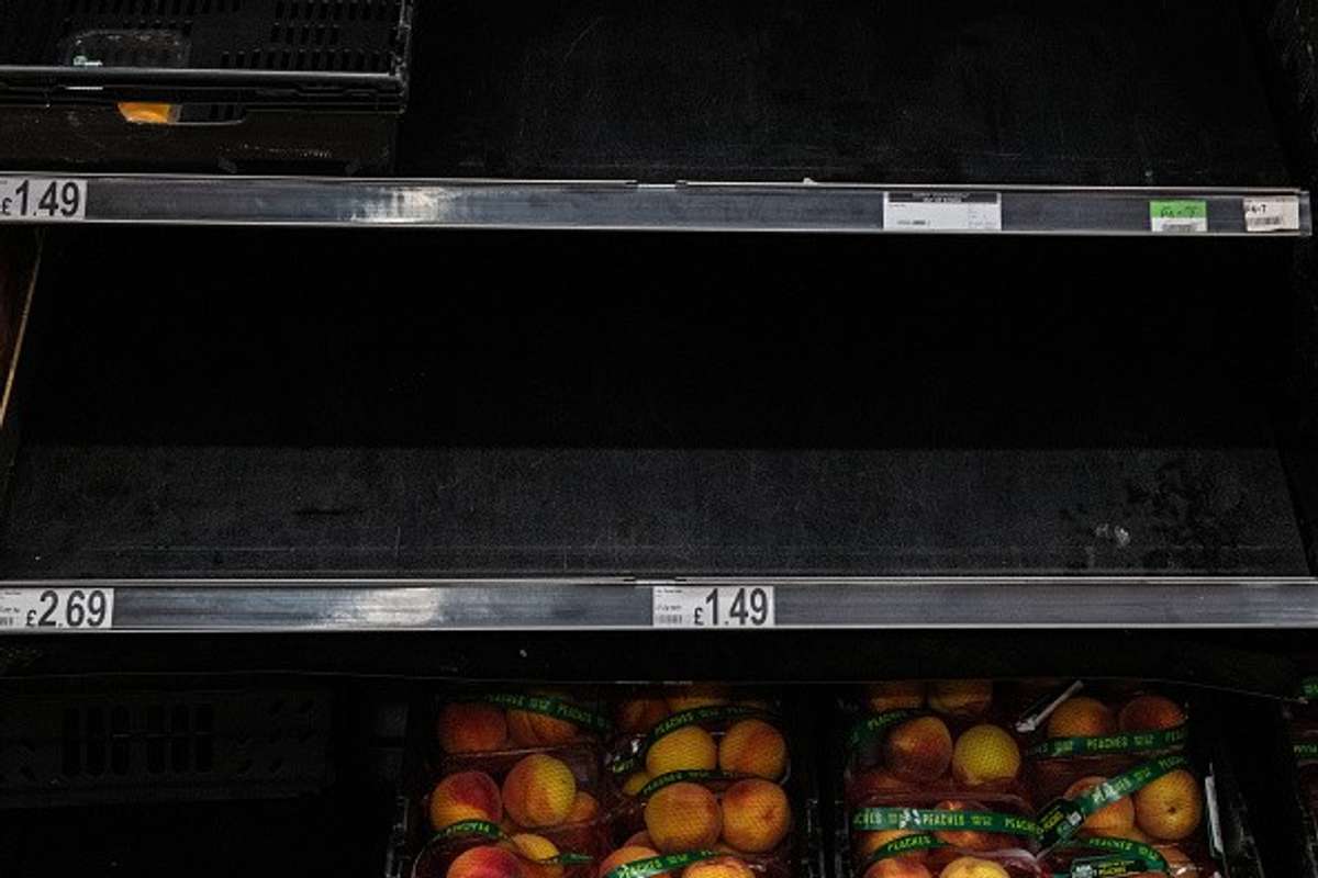 UK 'sleepwalking' into major food shortage crisis