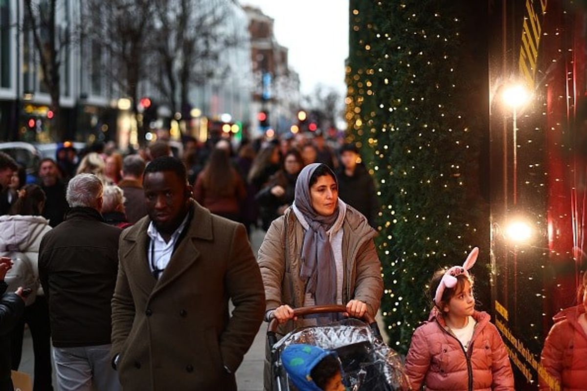 Christmas shopping lifts footfall