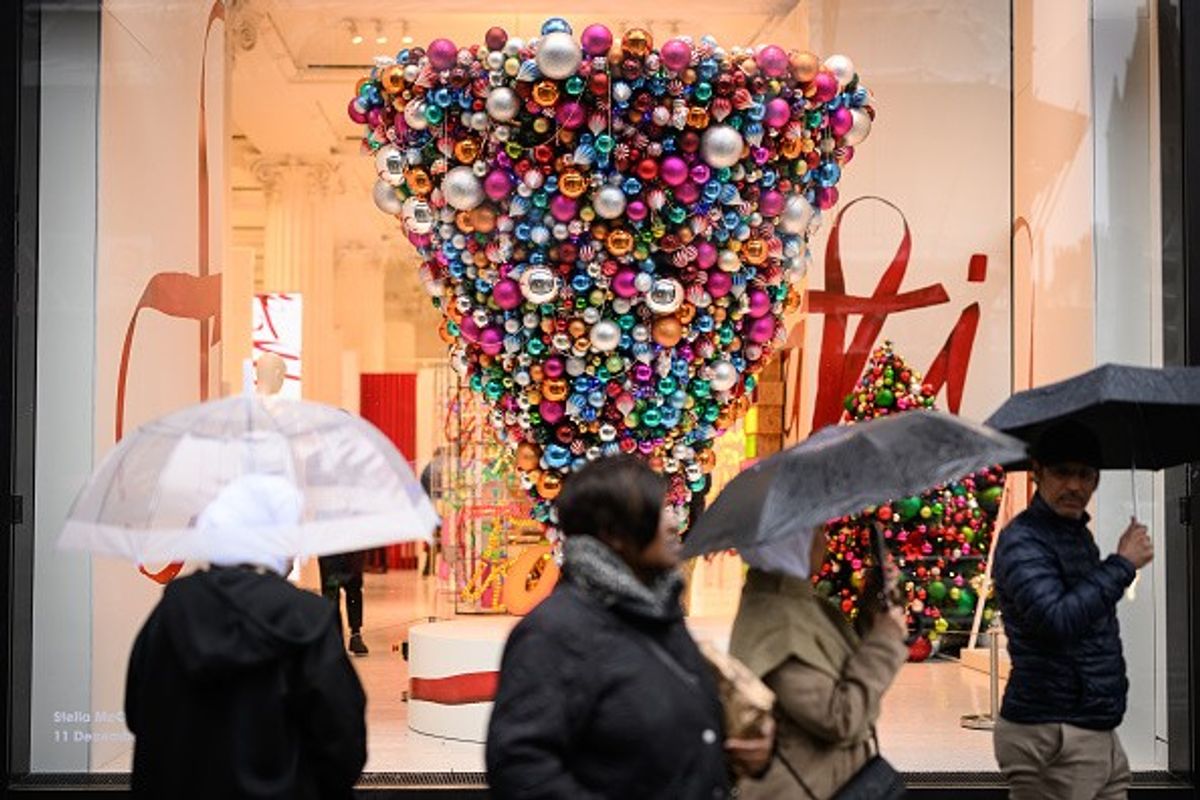 Footfall starts to build bringing festive boost