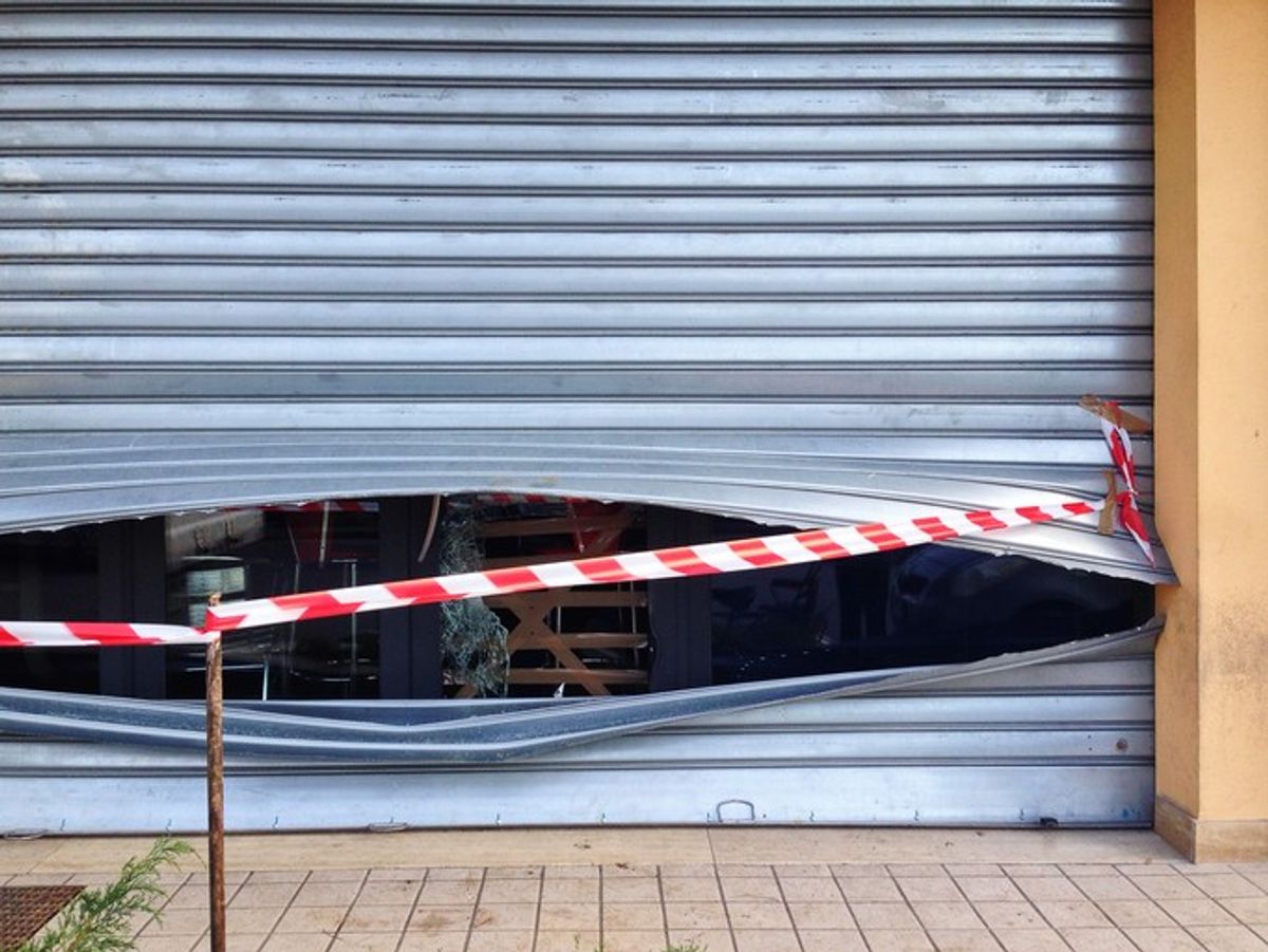 Southampton corner shop ripped open