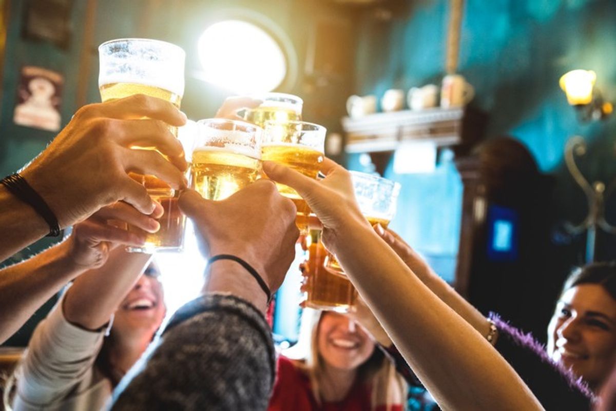 Young adults have highest rates of non-drinking, but more likely to drink at high risk levels