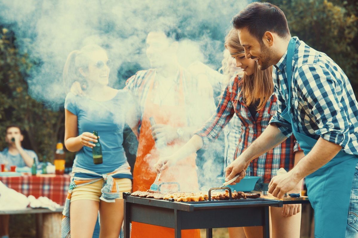 Never mind the weather!