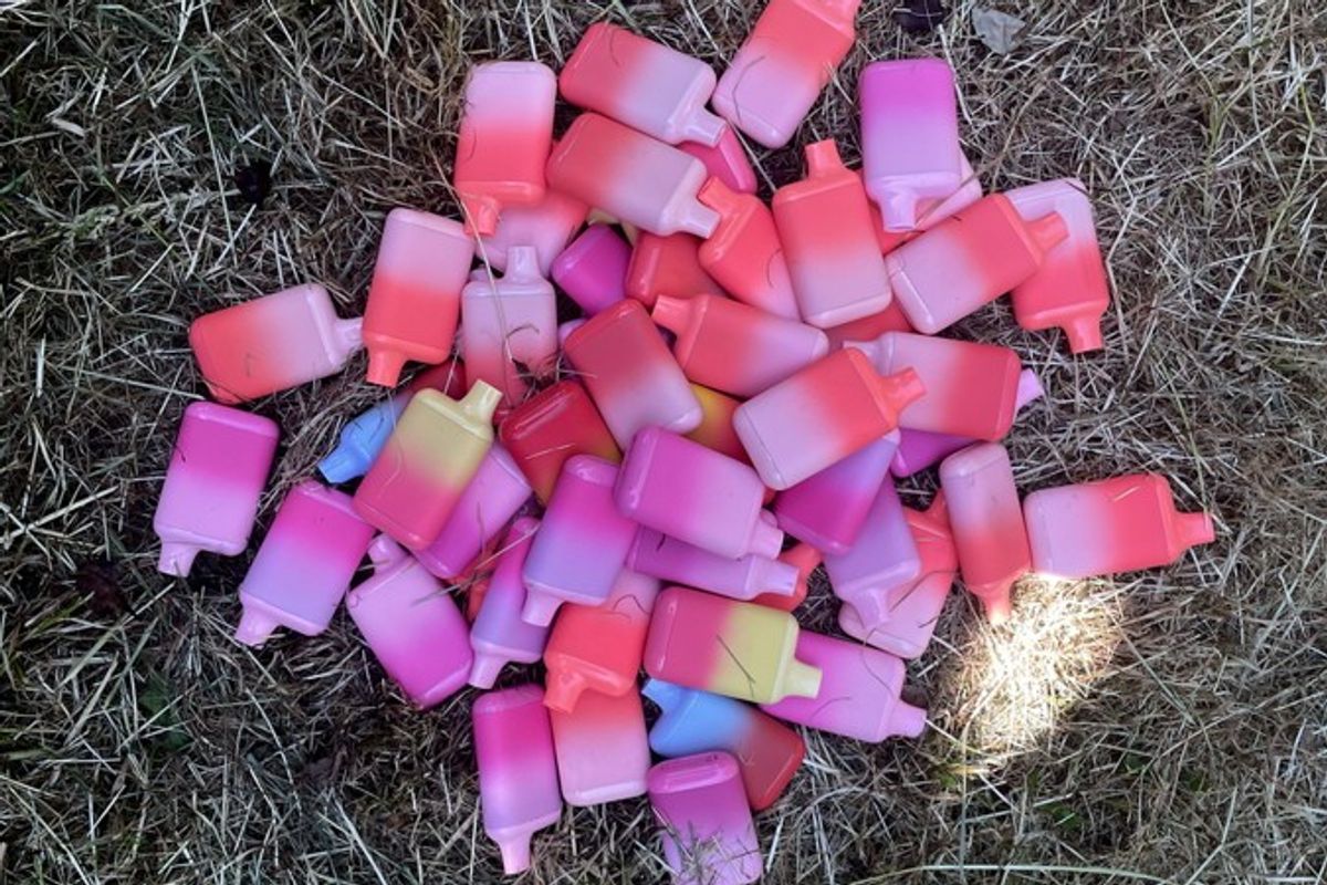 Over 25,000 vapes swept up from Aberdeenshire streets each month