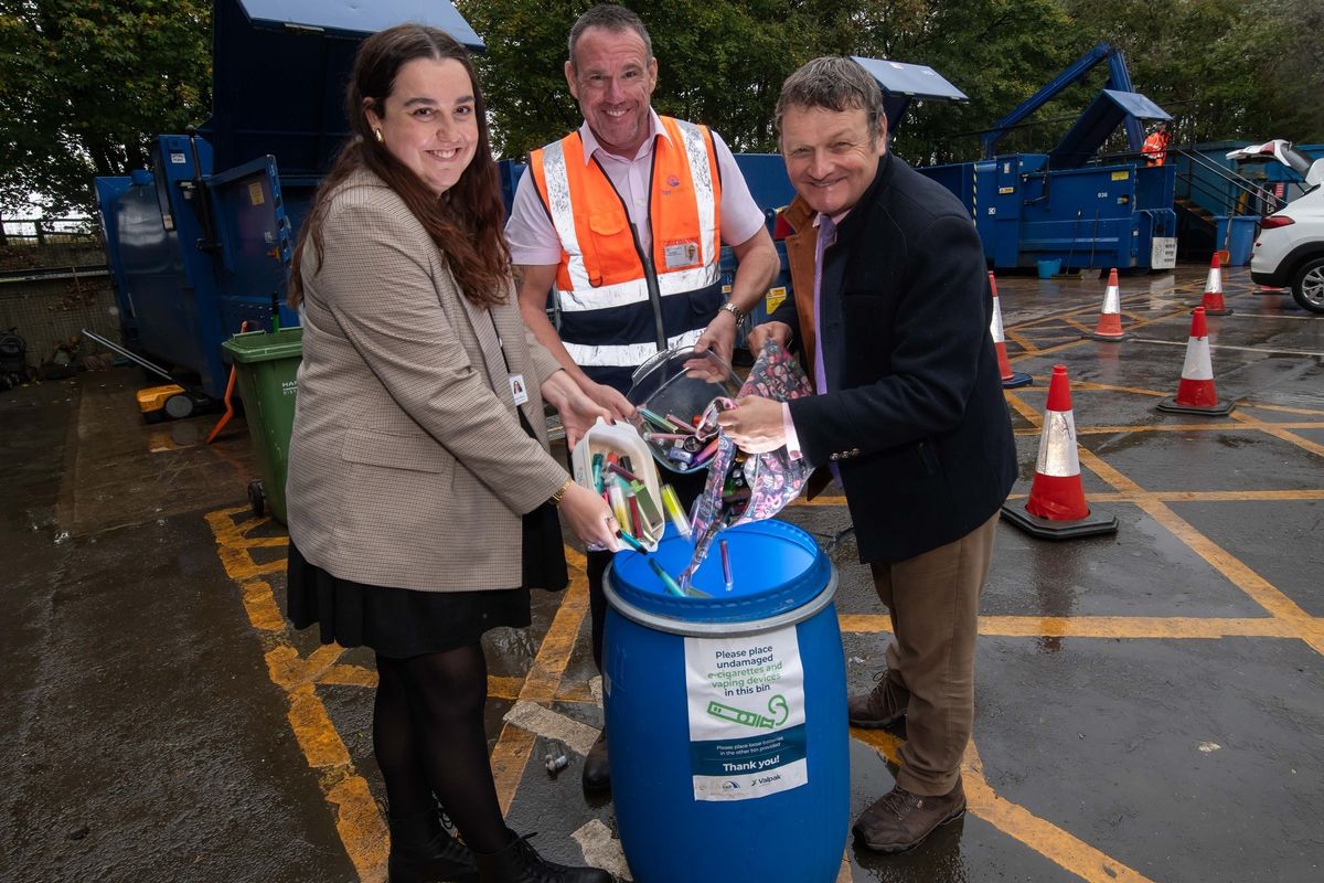 Vape disposal scheme launched in North Yorkshire