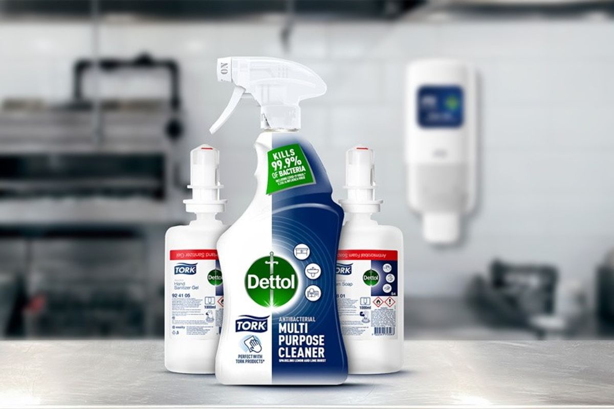 Reckitt and Essity launch co-branded disinfection products