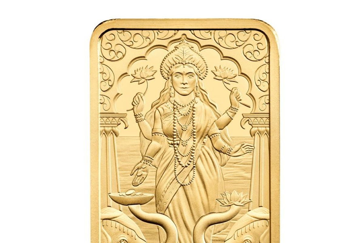 Royal Mint's first Goddess Lakshmi gold bar goes on sale for Diwali