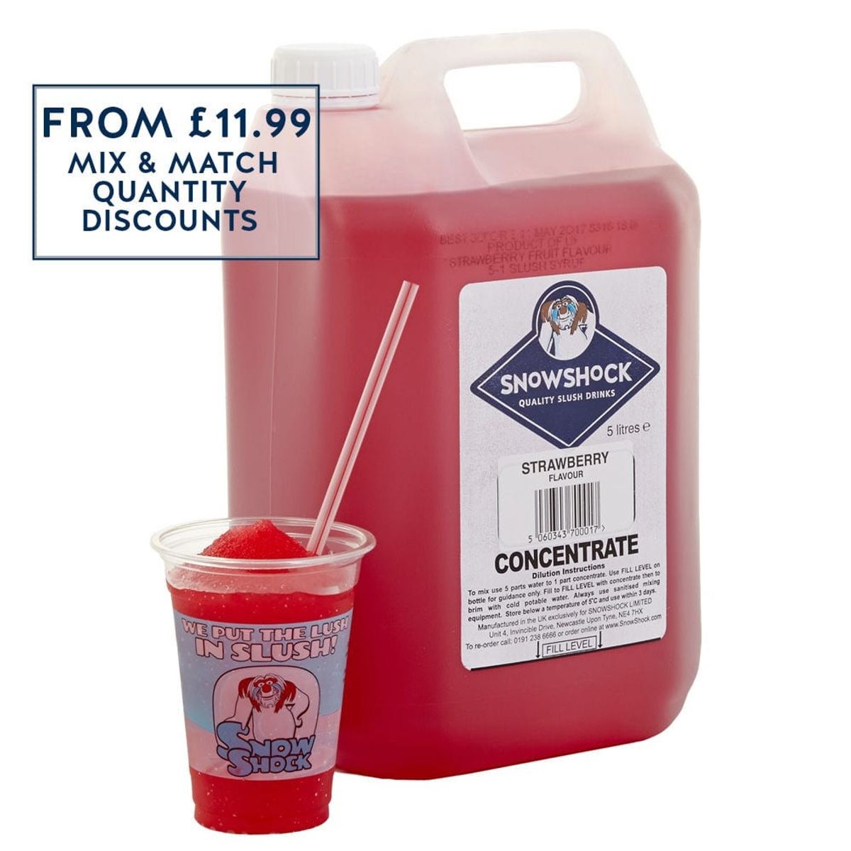 Snowshock announces price drop on slush syrup