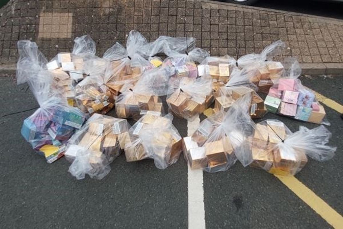 Police and Trading Standards seize illegal disposable vapes from Wellingborough shop