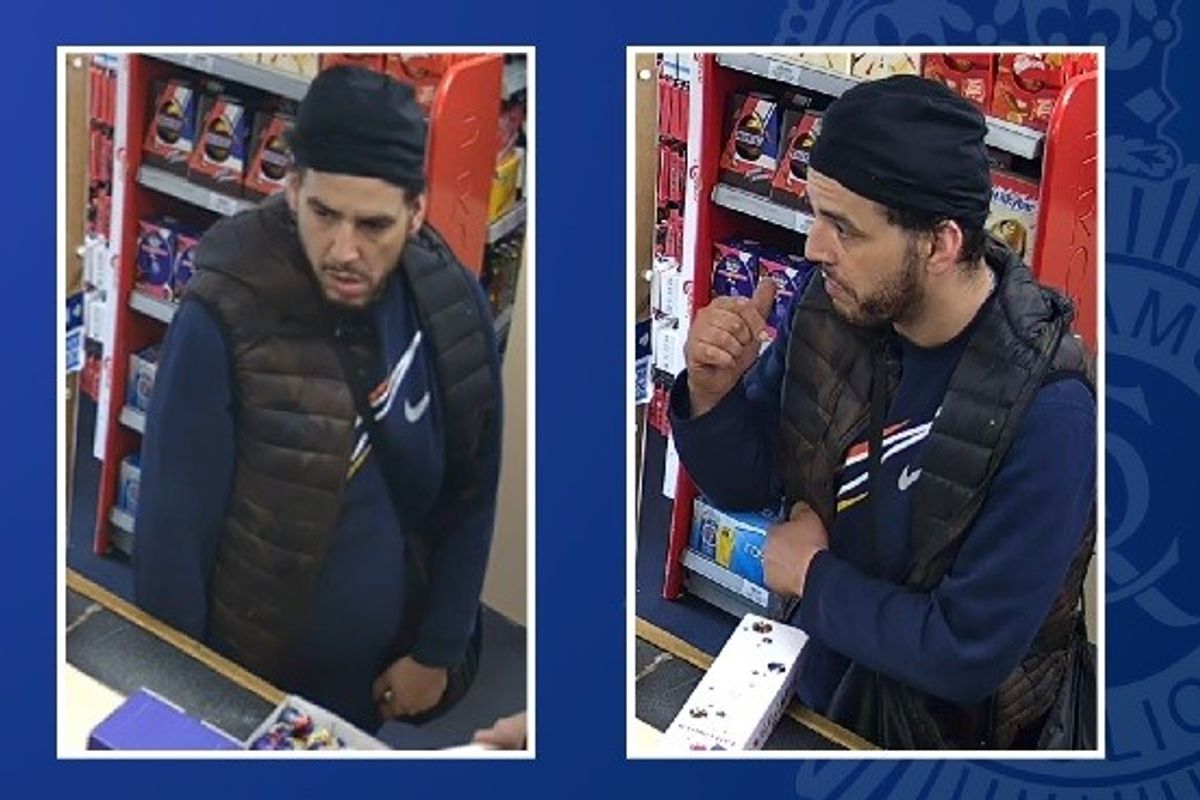 Nottingham police release images of c-store robbery suspect