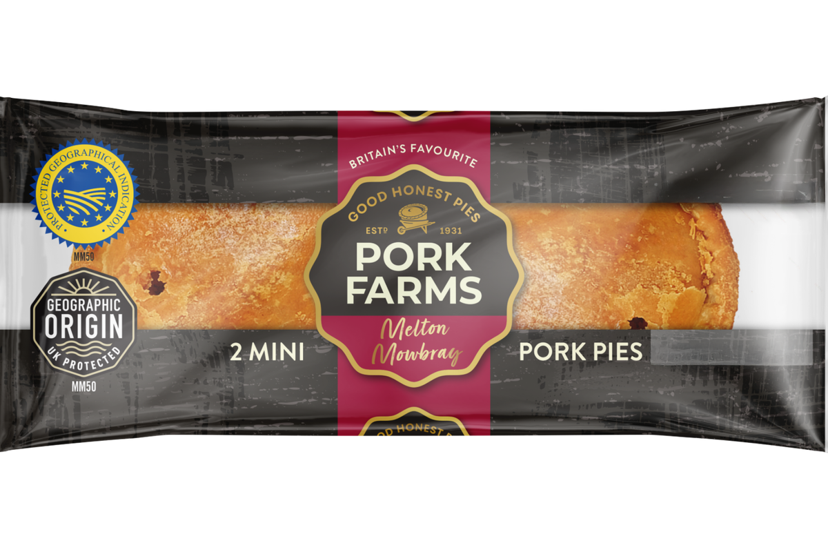 Pork Farms 2pk Mini Melton Mowbray Pork Pies