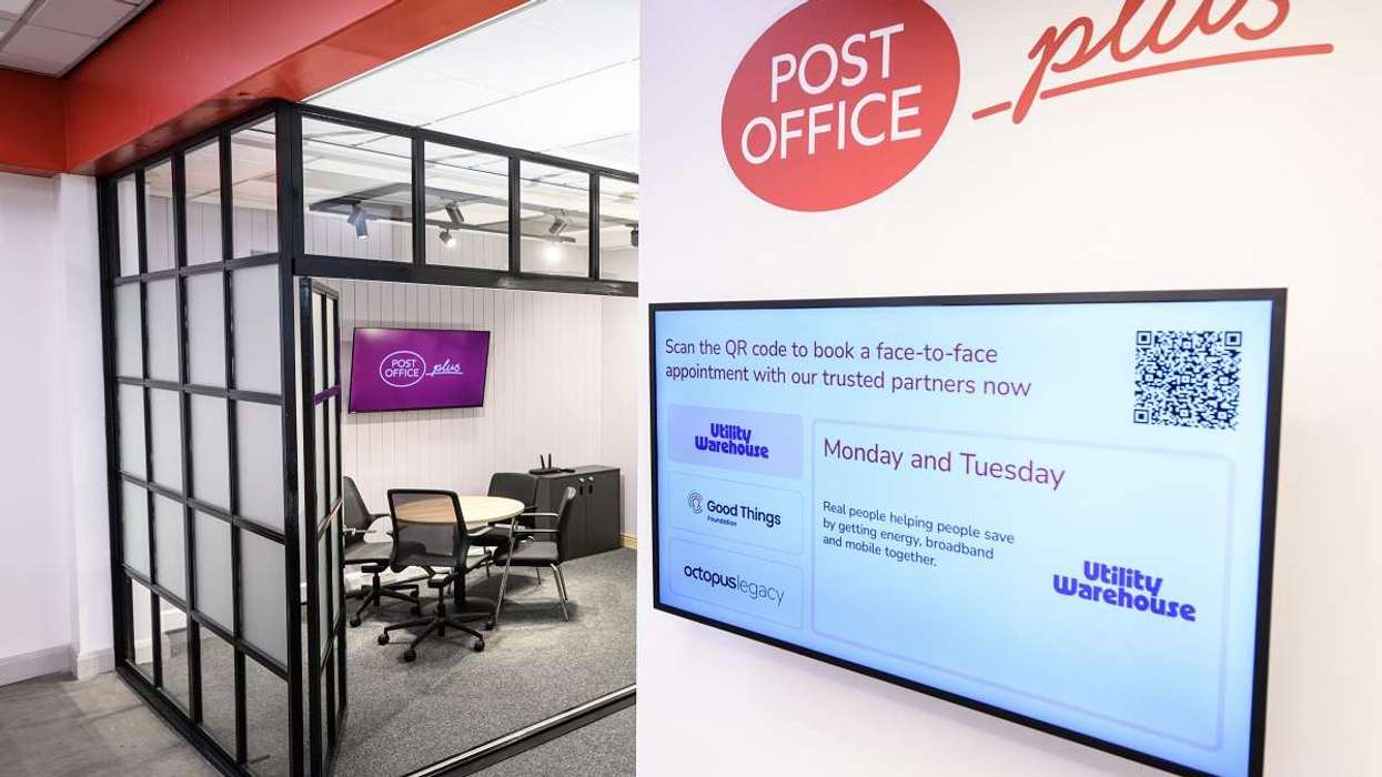 Post Office Plus room at Derby City Post Office