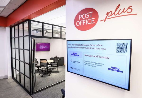 Post Office Plus room at Derby City Post Office