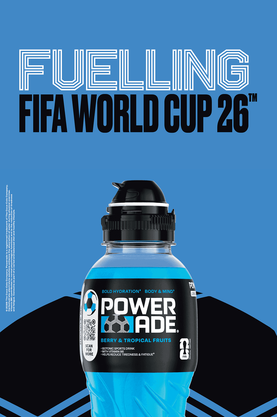 Powerade FIFA World Cup 2026 marketing campaign