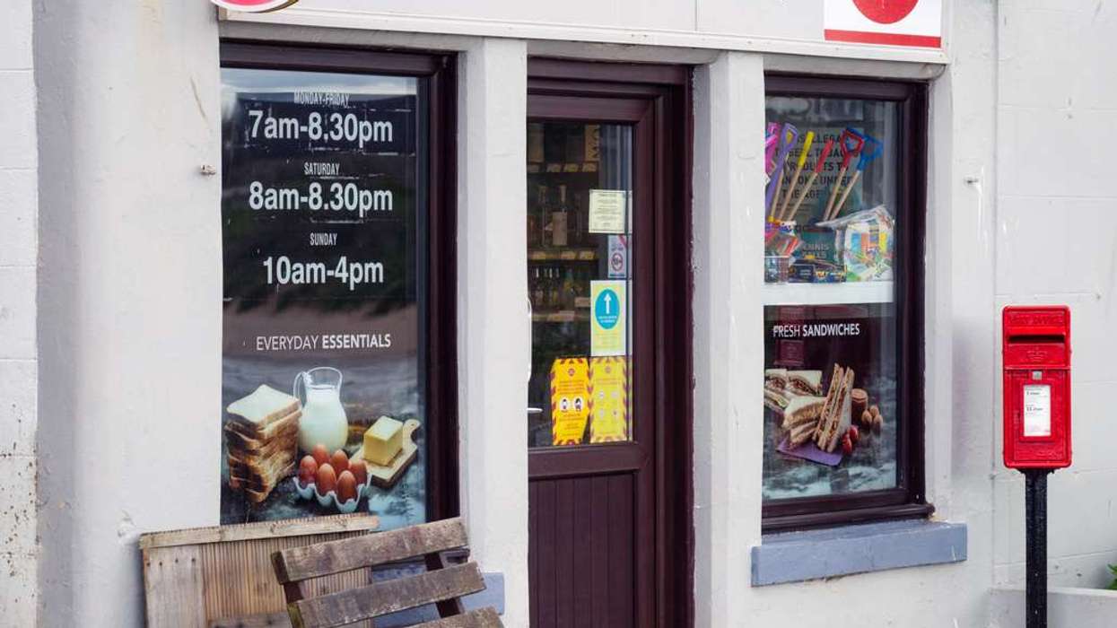 Premier Express convenience store and post office in Portmahomack, Scotland