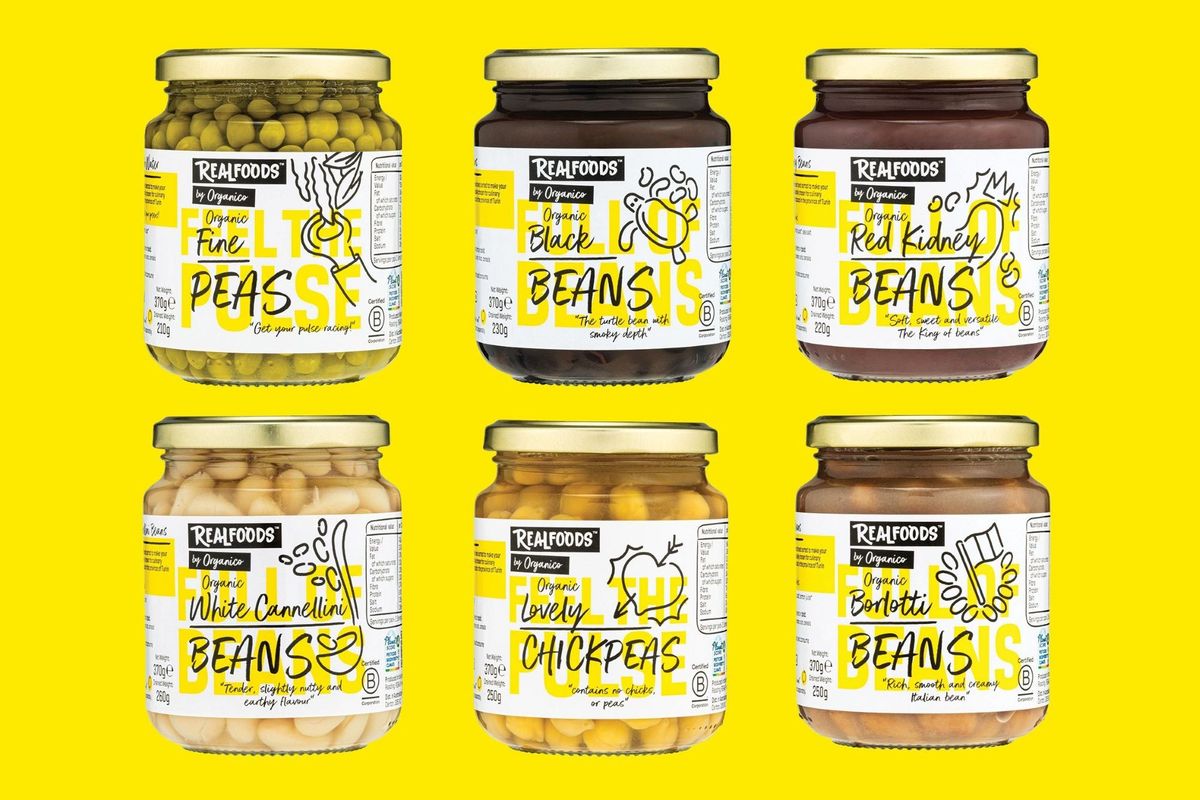 Premium Mediterranean beans and pulses by Realfoods by Organico