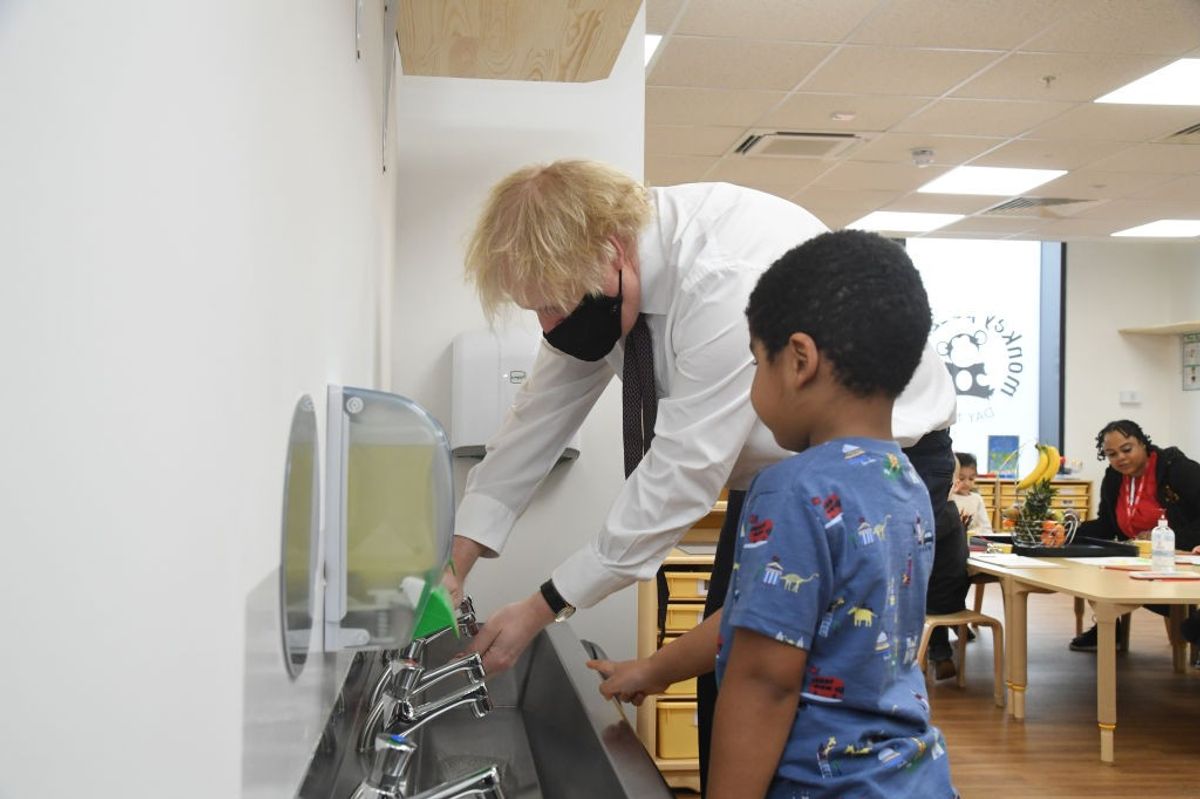 Johnson urges caution as some lockdown measures ease