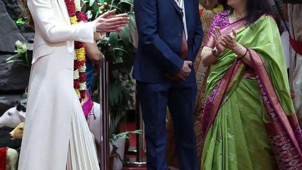 Princess Kate Leicester temple visit