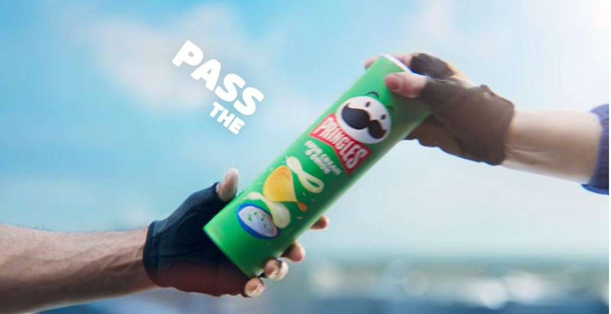 Pringles Pass the Pringles campaign UK