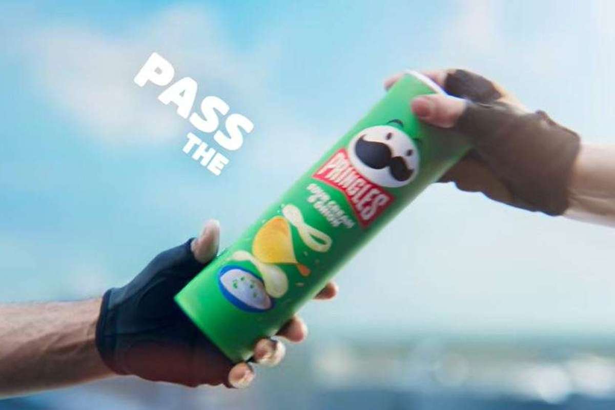 Pringles Pass the Pringles campaign UK