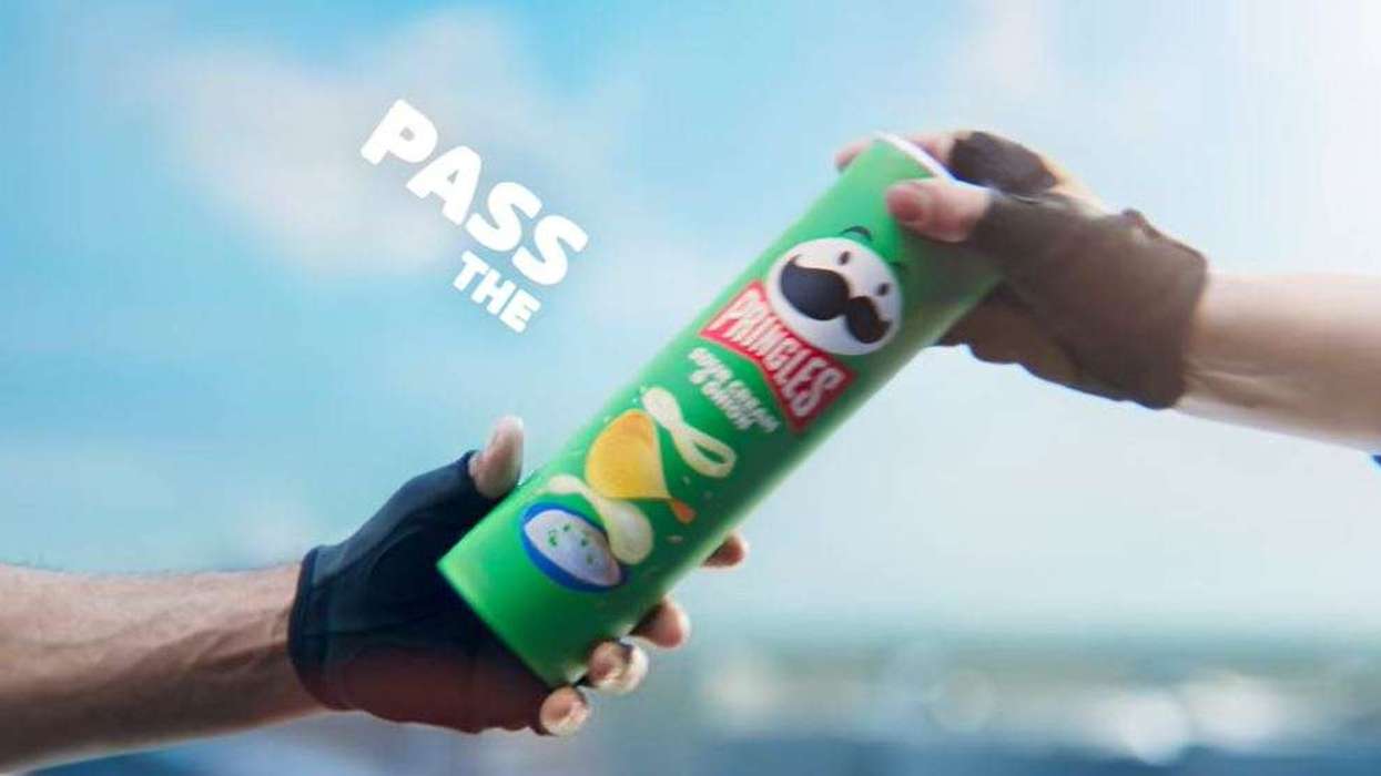 Pringles Pass the Pringles campaign UK