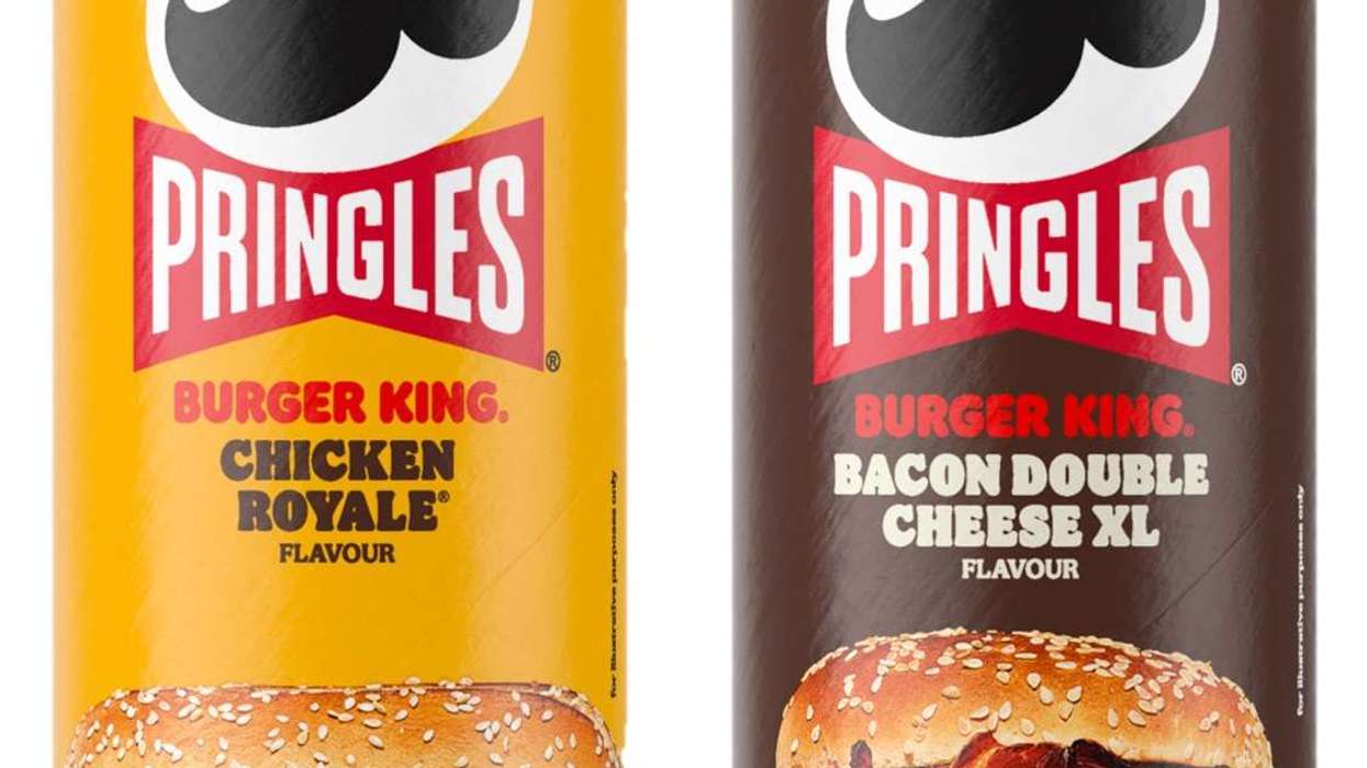 Pringles x Burger King Bacon Double Cheese XL Flavour and Pringles x Burger King Chicken Royale Flavour