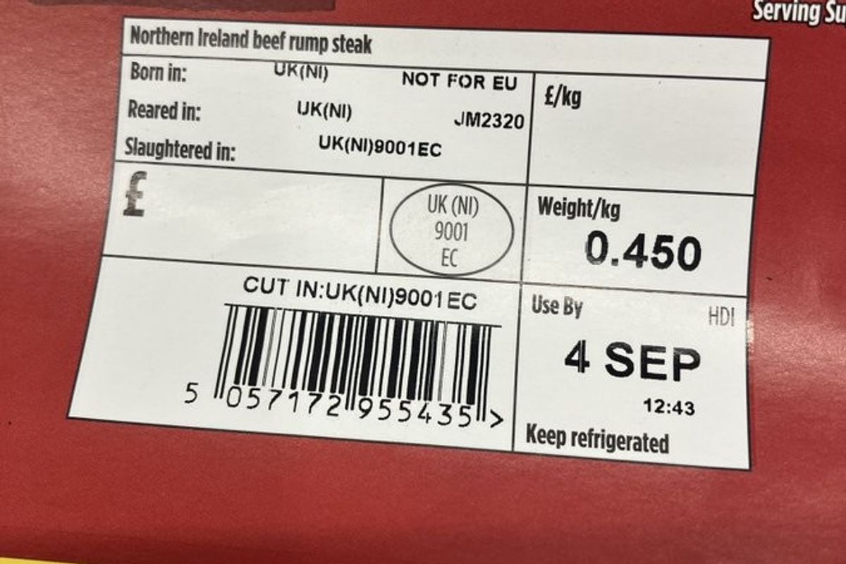 Scottish minister says no ‘real evidence’ for extending ‘Not for EU’ food labelling proposals