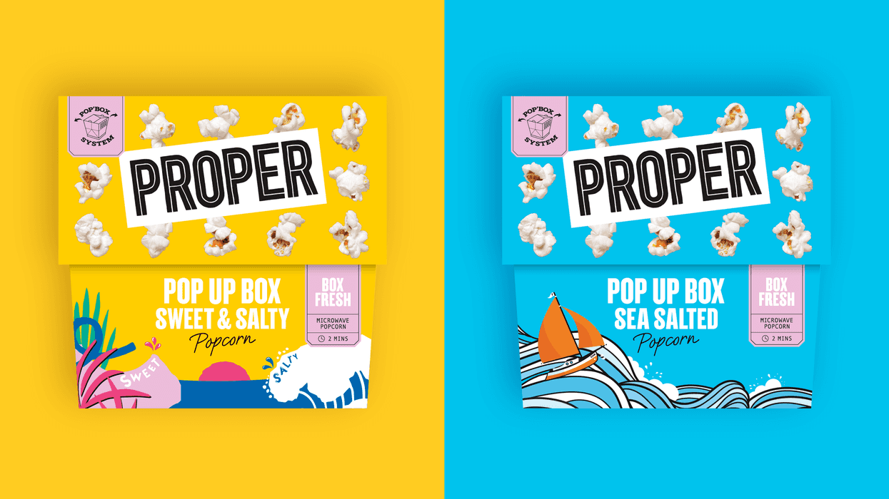 PROPER pop-up microwave popcorn box UK