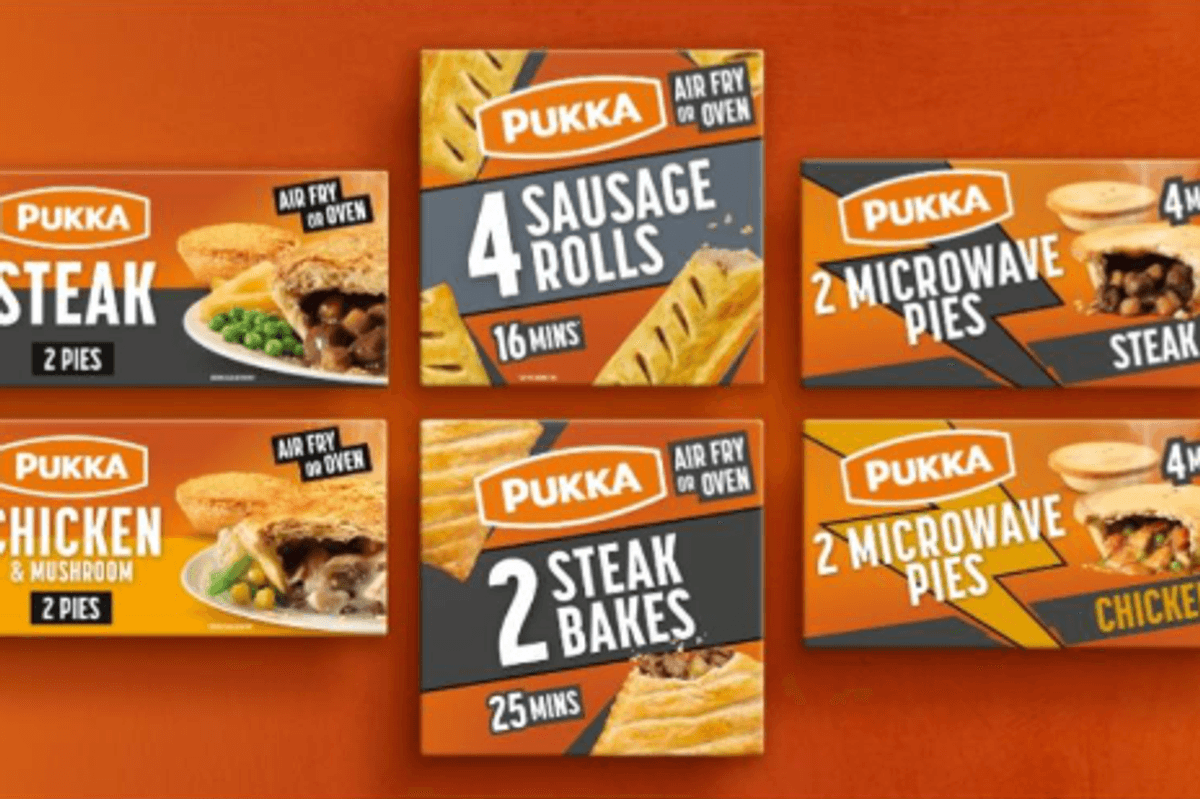 Pukka frozen range