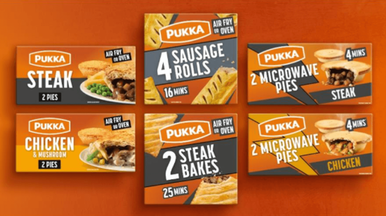 Pukka frozen range