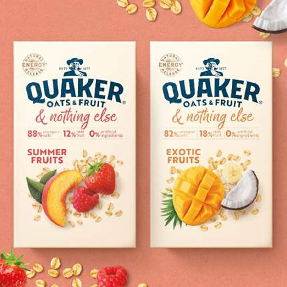 Quaker Oats & Fruit UK launch