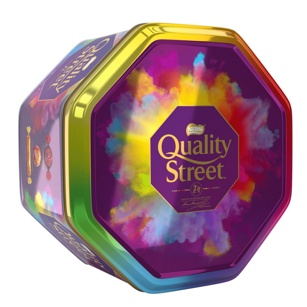 Quality Street Tub 2kg Front