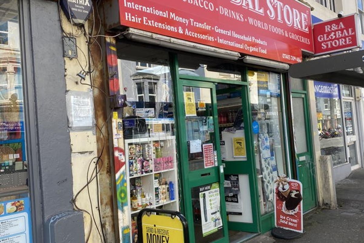 Historic problems 'unfair', says African store owner