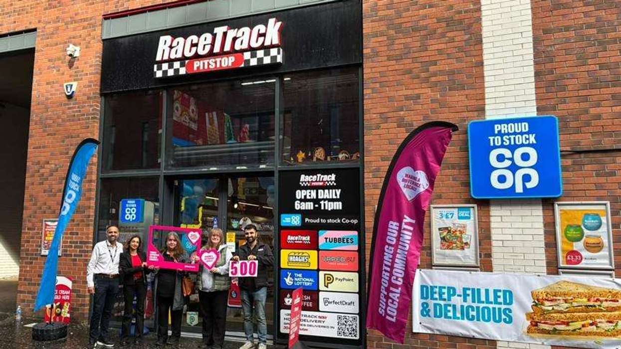 RaceTrack Strathclyde officially relaunched with Co-op brand lines