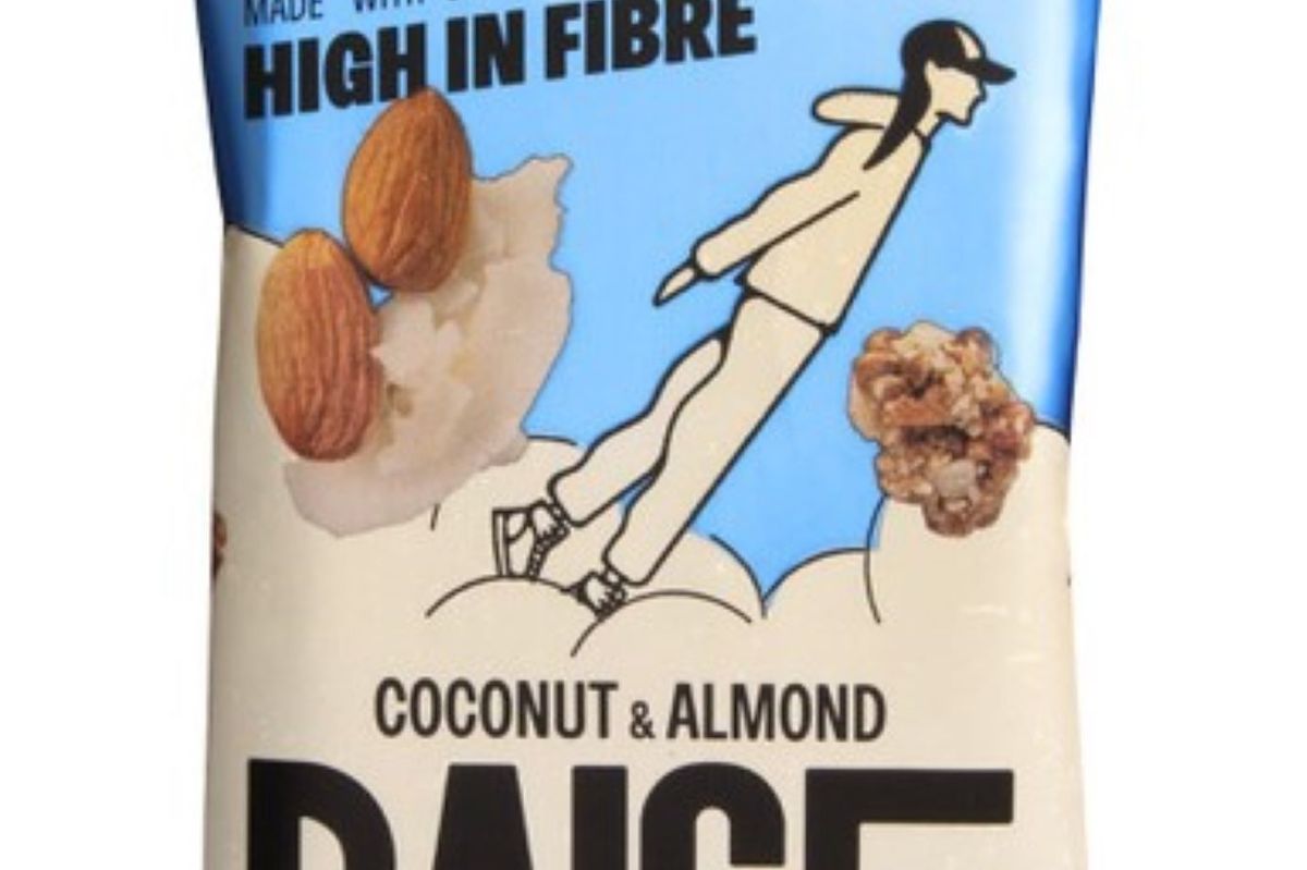 Raise Nut Clusters Coconut & Almond packaging for UK launch 2025