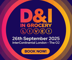 Retail leaders on panel at GroceryAid D&I in Grocery LIVE! 2025 at The O2