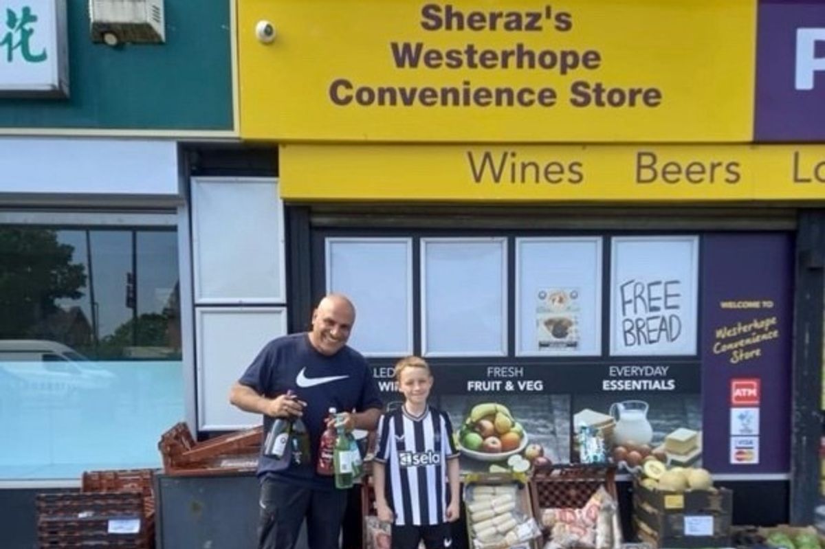 Retailer Sheraz Awan