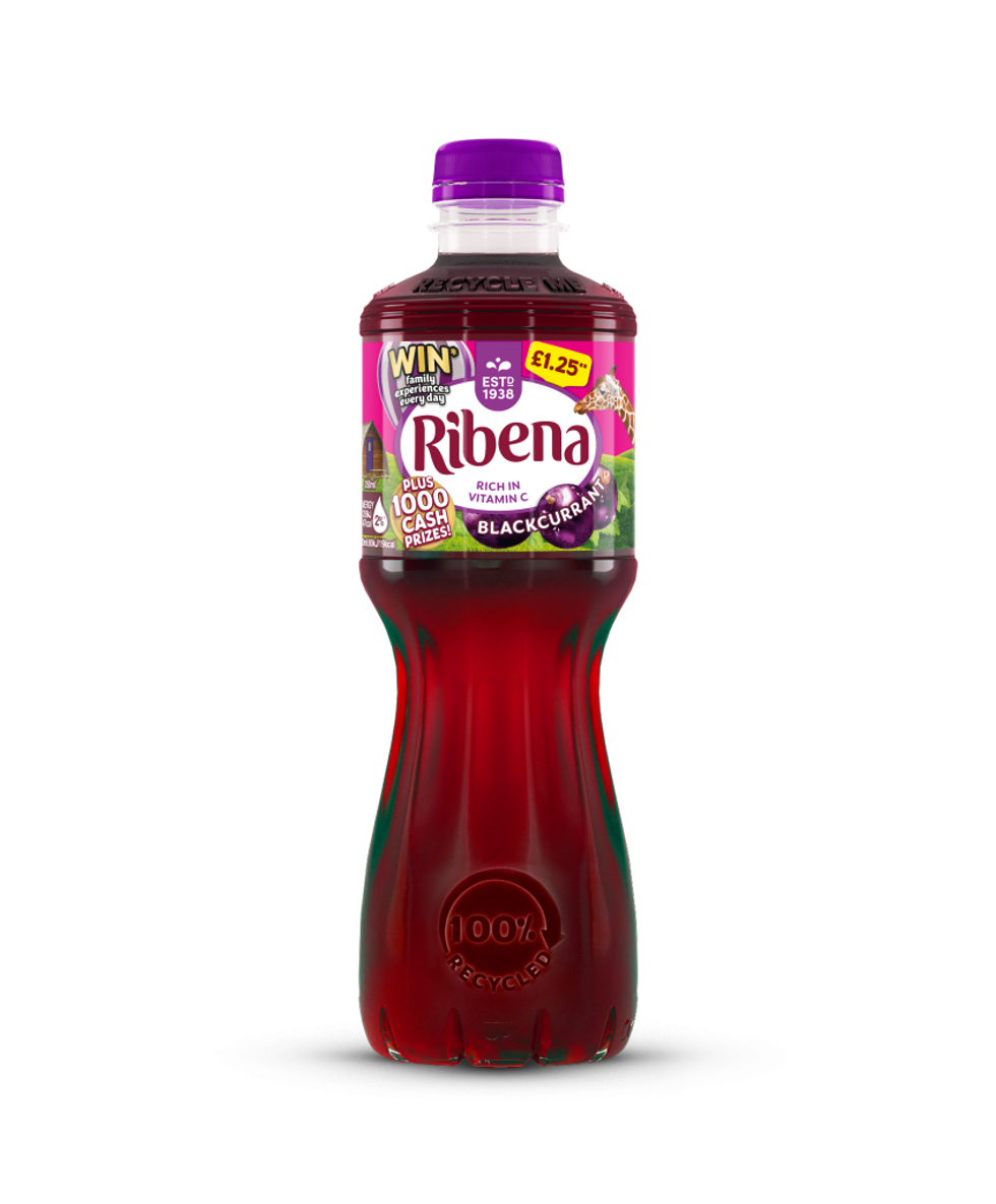 Ribena Summer Promo RTD Blackcurrant PMP