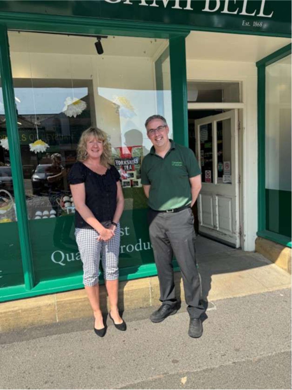 Richard Walker and Kath Campbell: Campbells of Leyburn, North Yorkshire
