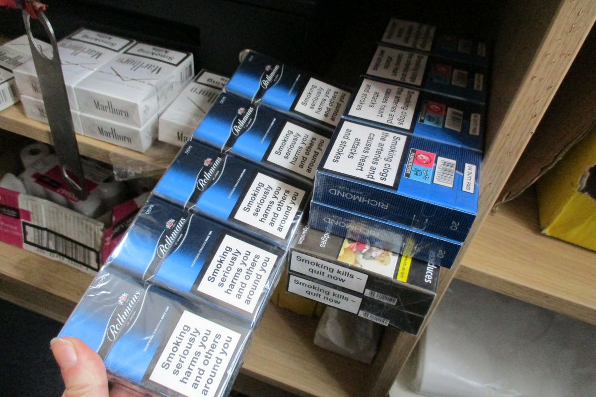 Rise in UK illicit cigarette consumption and tax loss from 2024 KPMG report