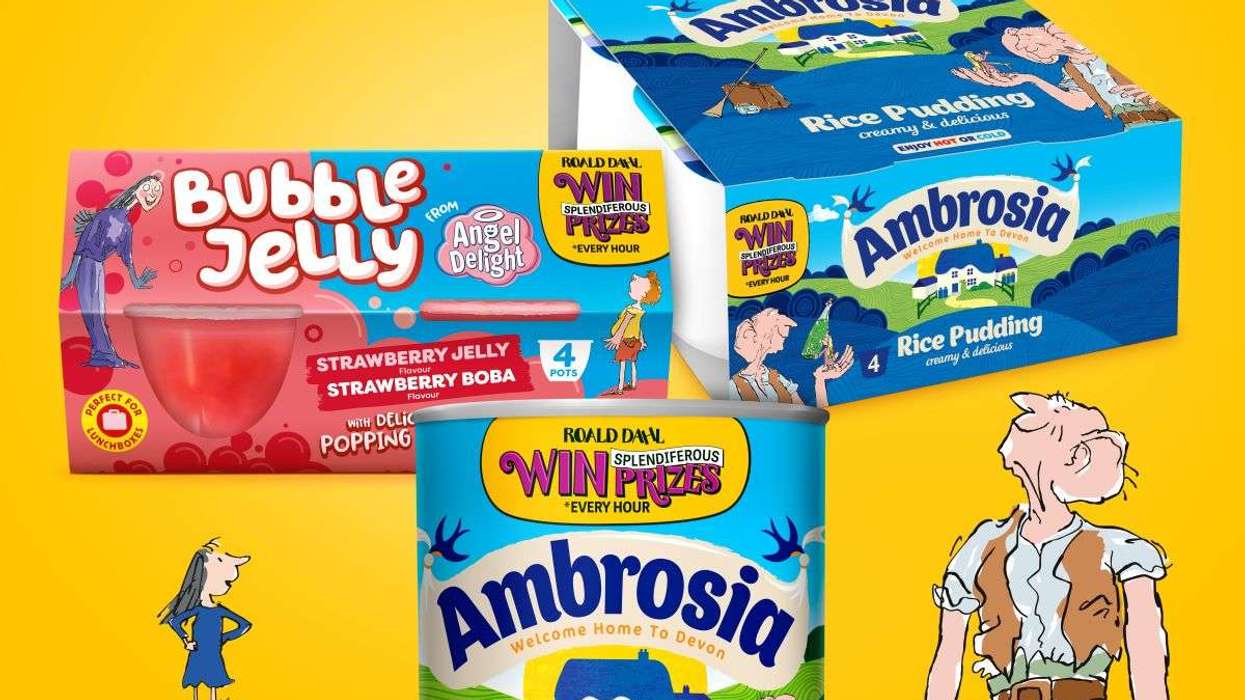 Roald Dahl, Quentin Blake alight on Ambrosia, Angel Delight and Birds