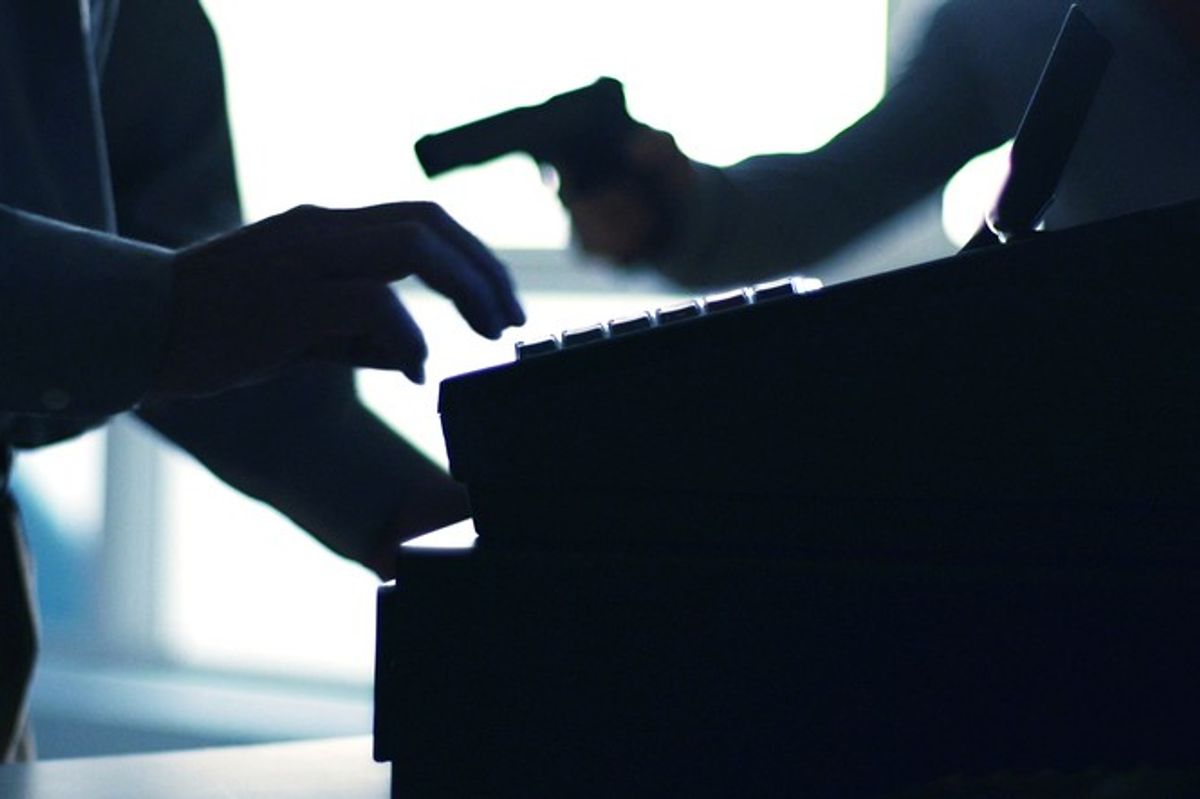 robbery at Grangetown c-store