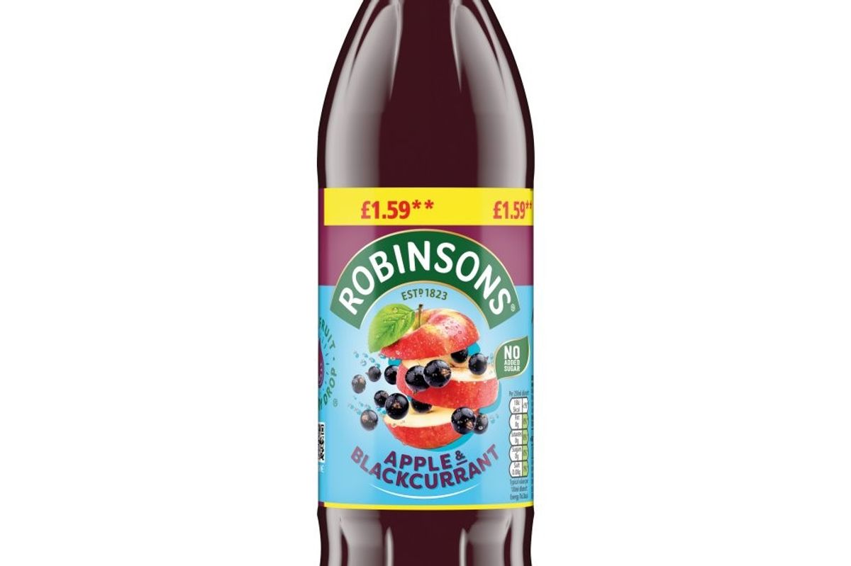 Robinsons new 750ml PMP plus 33% extra free