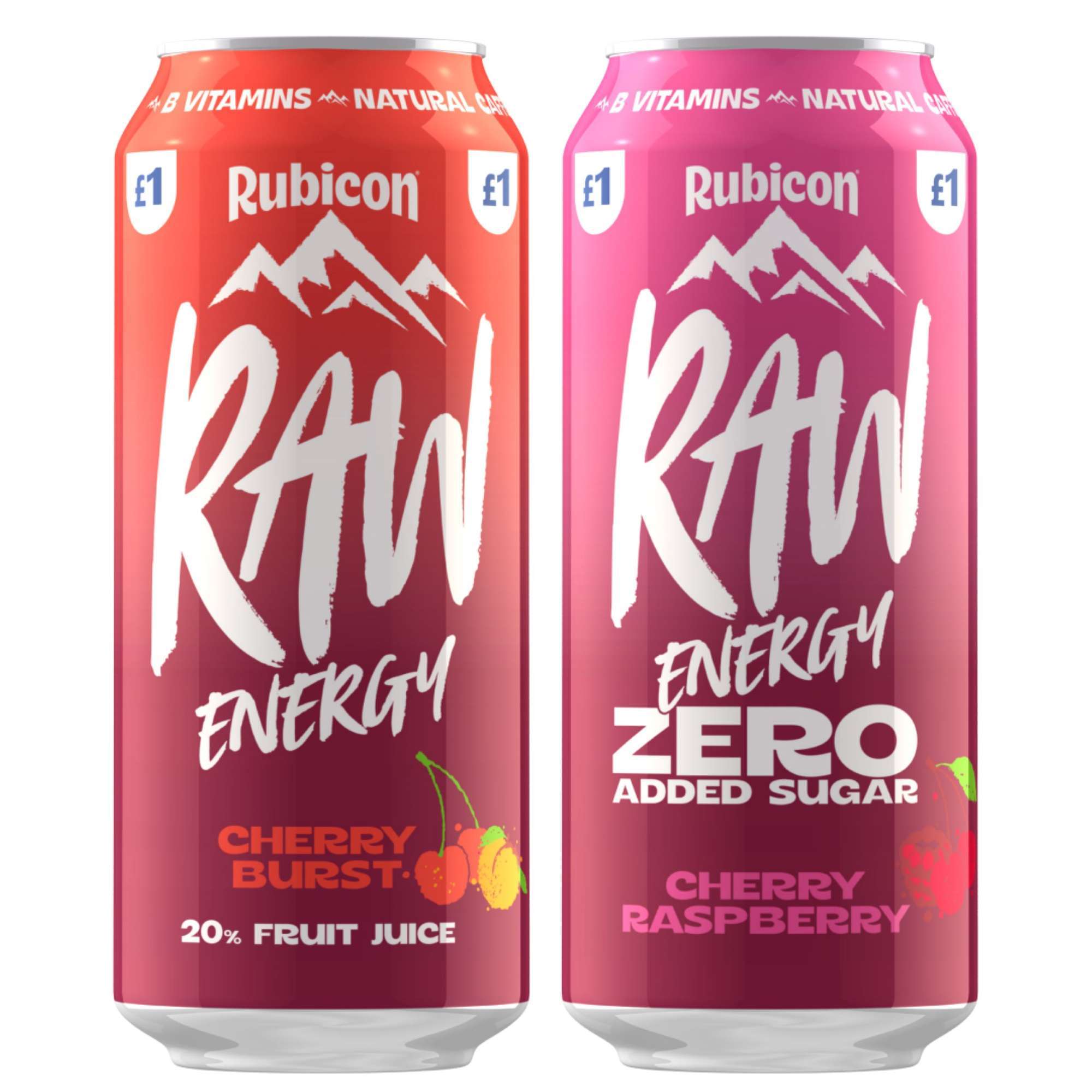 Rubicon RAW cherry flavour launch