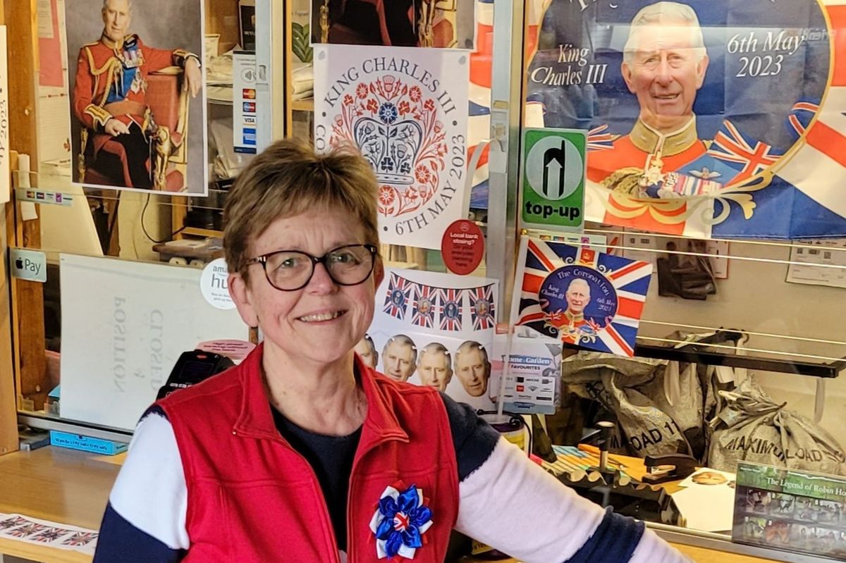 Trewoon postmistress Sally Bourton receives British Empire Medal