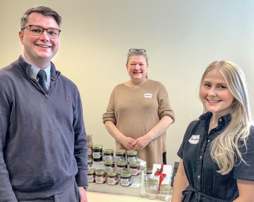 Sam Annabel McCarthy with Annabel Anderson of Old Rectory Preserve