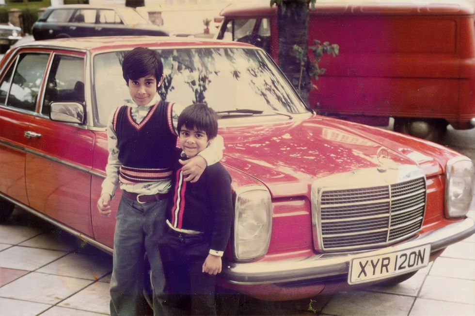 Sanjay Kapil Dads Merc