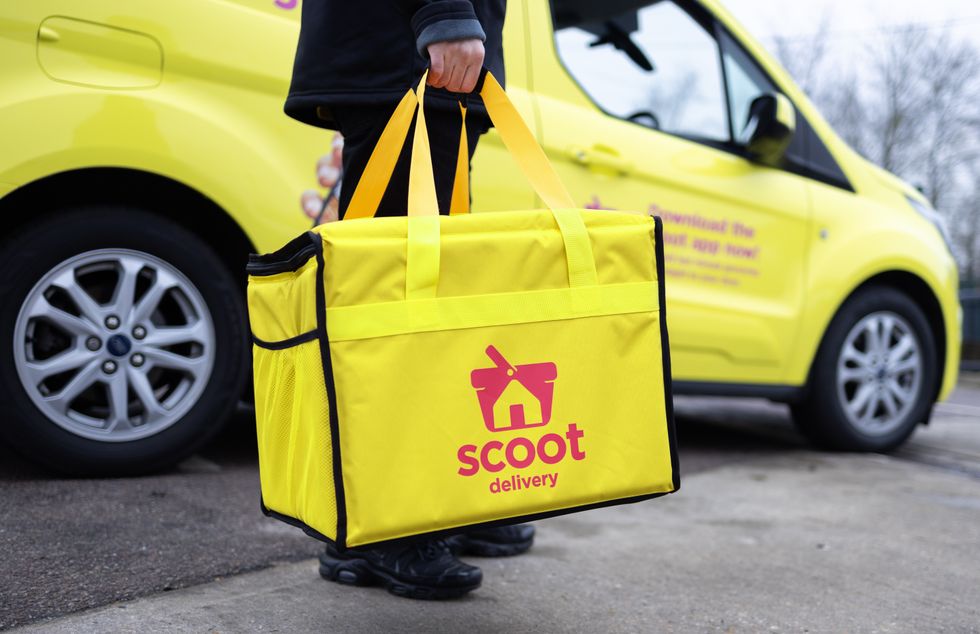 scoot delivery bag