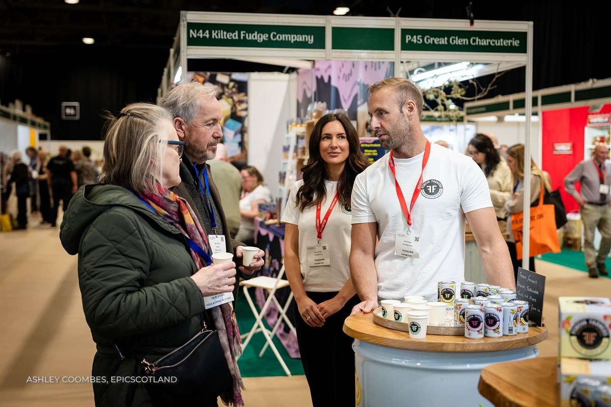 Scotland Speciality Food Drink Show stands