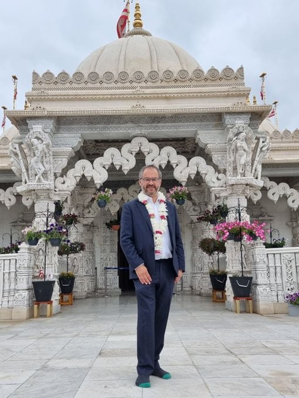 Scully Neasden Temple fancy socks